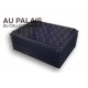 .Plateaux noir recyclée rondes avec couvercles X10 LOT N°M702