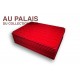 .Plateau 70 cases TEXTILE rouge X10 LOT N°M112