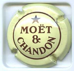 Capsule moet & chandon 159 lot n°0390 , capsule de Champagne à ...