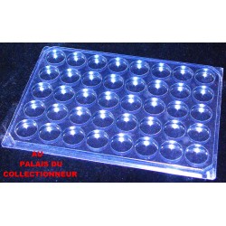 sans Couvercle - 10 Box/collecteurs/Plateaux Plastique pour Rangement Capsules  Champagne / 40 Cases Rondes sans Couvercle : : Cuisine et Maison