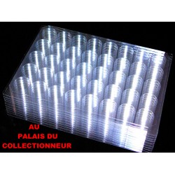 .Nouveaux plateaux transparents alvéoles rondes x10 LOT N° M852