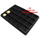 .Plateau feutrine noir pour JéroboamX1 LOT N°M46N