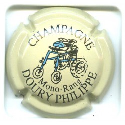 Pouillon village fleuri 2018 Capsule de champagne DOURY Philippe 