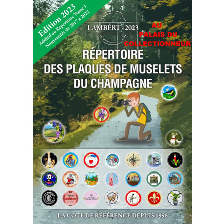 ..DISPONIBLE Nouveau Répertoire capsules Champagne édition 2023