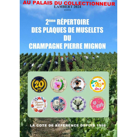 ..2ème Répertoire capsules Champagne Pierre MIGNON 2024