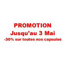 .. Promotion -30% sur toutes nos capsules