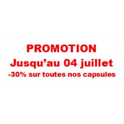 .. Promotion -30% sur toutes nos capsules