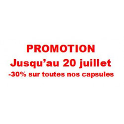 .. Promotion -30% sur toutes nos capsules