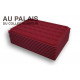 .Plateaux feutrine rouge royal (carrées)X10 LOT N°M25R