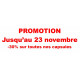 .. Promotion -30% sur toutes nos capsules