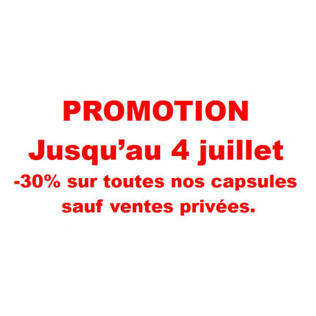 .. Promotion -30% sur toutes nos capsules